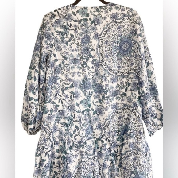 Johnny Was Leilani Mini Dress Linen NWOT
Blue Floral Embroidered Neck Small - Picture 9 of 9